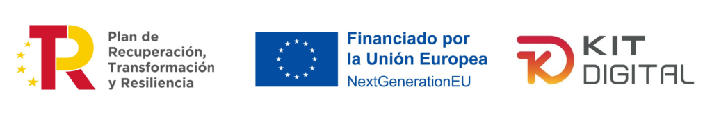 Plan de Recuperación, Transformación y Resiliencia · Financiado por la Unión Europea – NextGenerationEU · Kit Digital